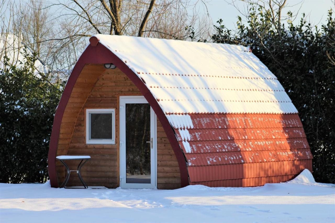 Luxe Eco Pod Op Camping De Stal Drijber Extérieur photo