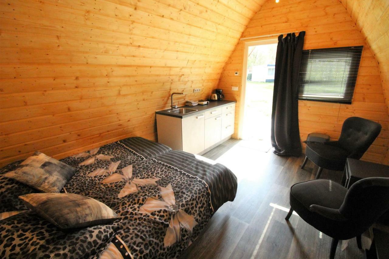 Luxe Eco Pod Op Camping De Stal Drijber Extérieur photo