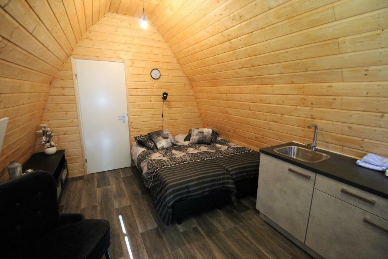 Luxe Eco Pod Op Camping De Stal Drijber Extérieur photo